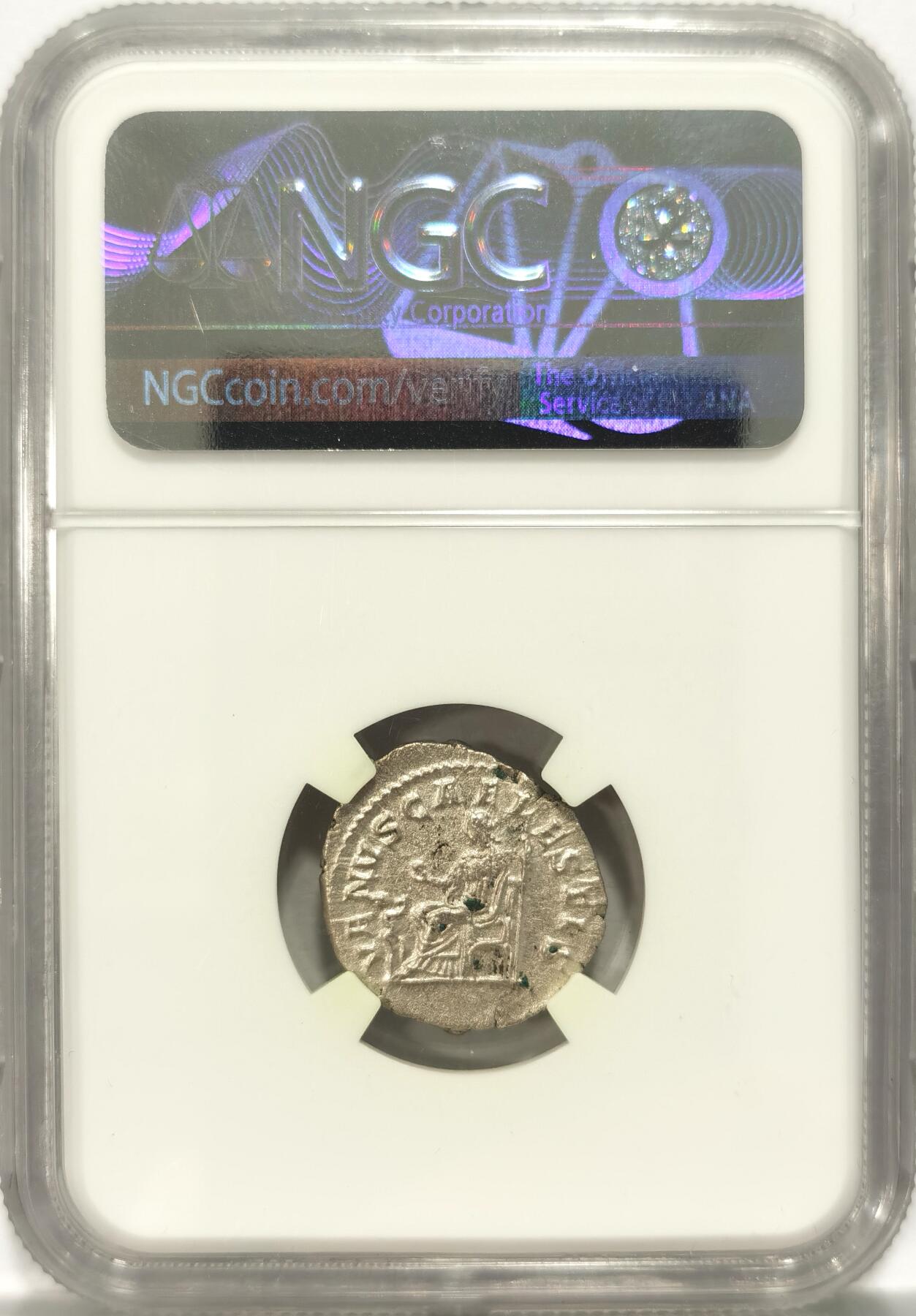 博洋堂“夏光旖旎”7月精品专场暨第085期（全场包邮） NGC CH AU 218-222罗马帝国皇后朱丽亚·索艾米亚斯1第纳里银币，背面维纳斯女神，1800多年前的银币，细节依旧惊人清晰