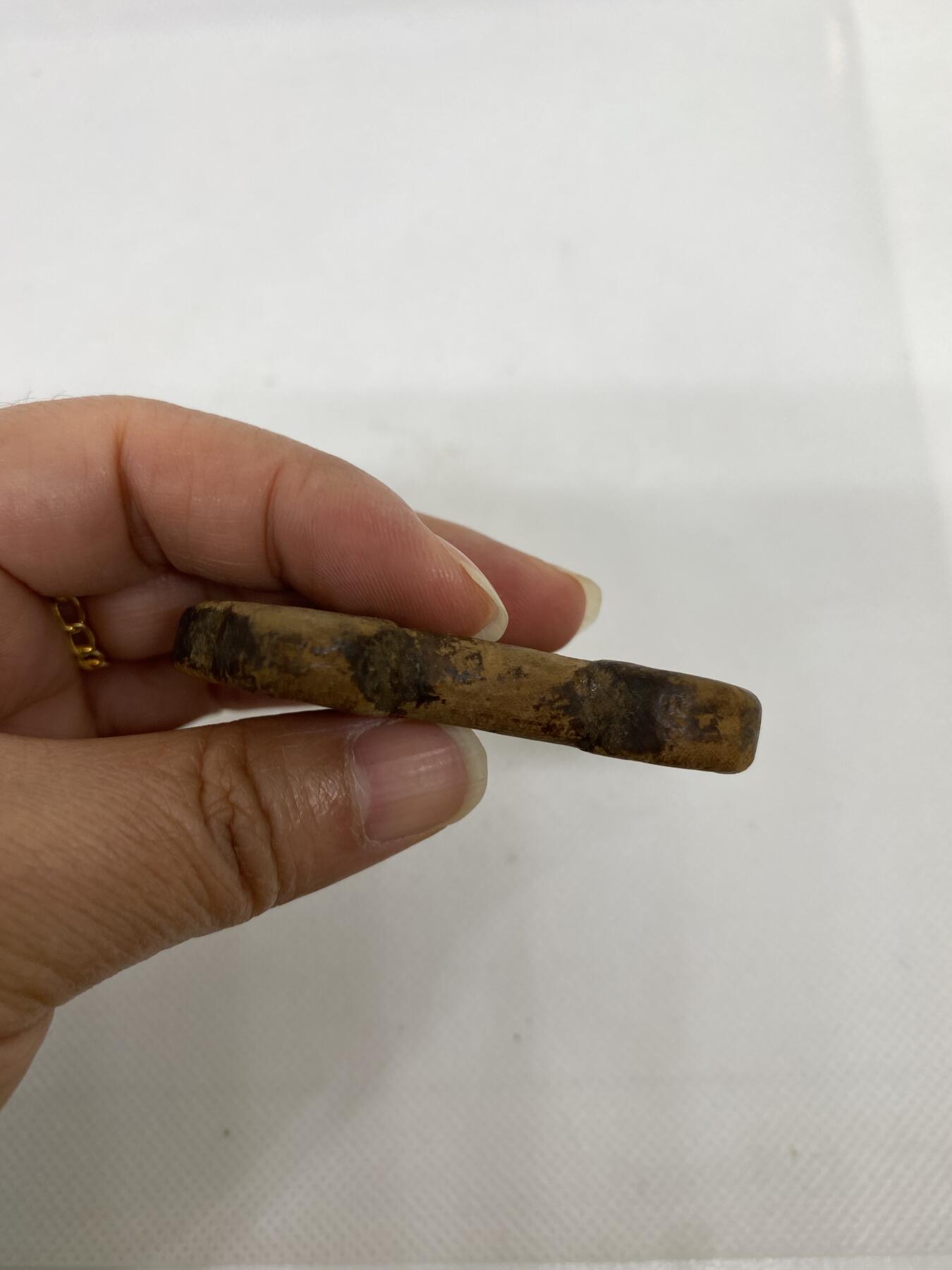 老黄杨木雕长命富贵锁，尺寸5.8*3.5厘米，品相如图，200包快递