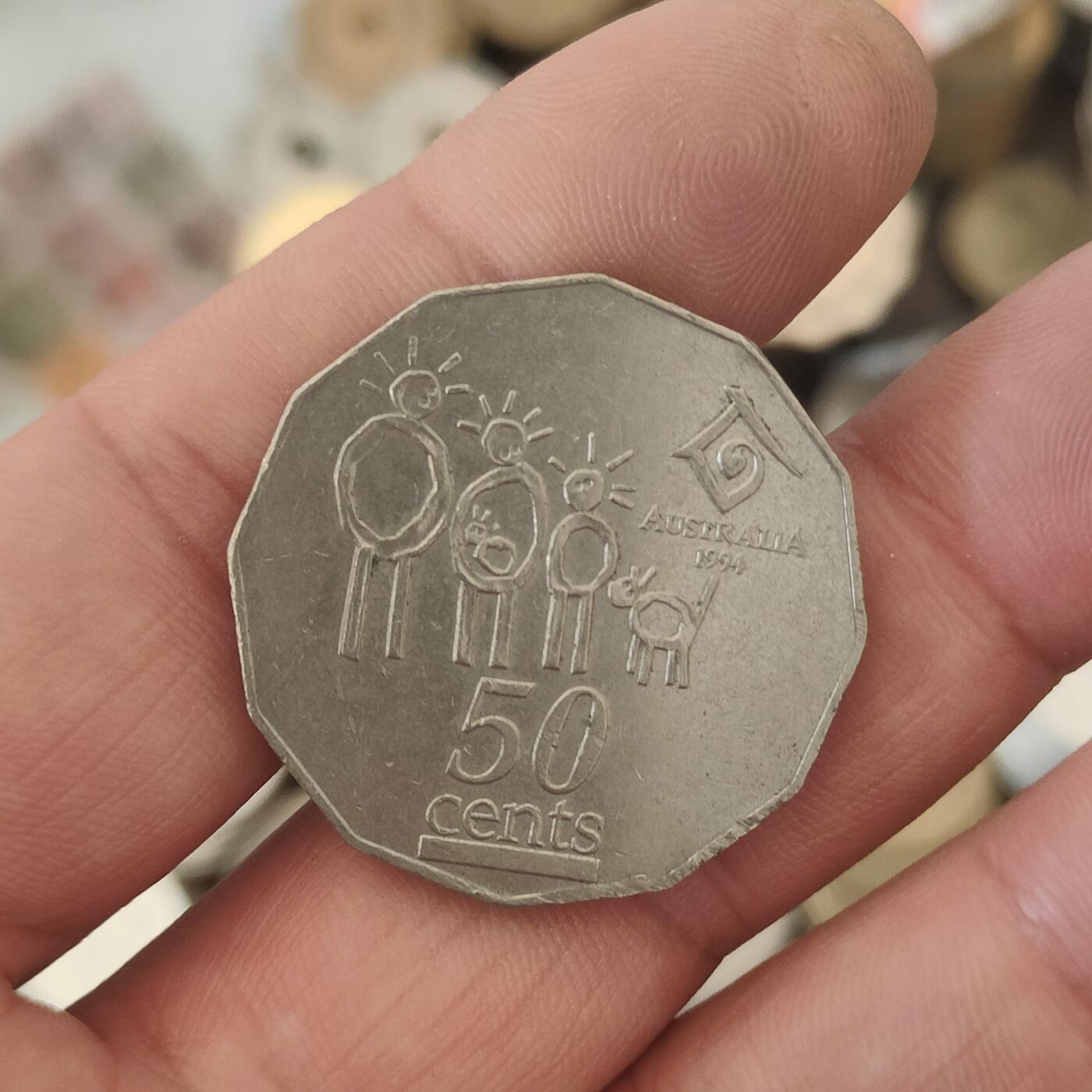 英雄古币捡漏专场第一期无押金可累计捡漏，全场50包邮，偏远地区除外。 澳大利亚一家人。