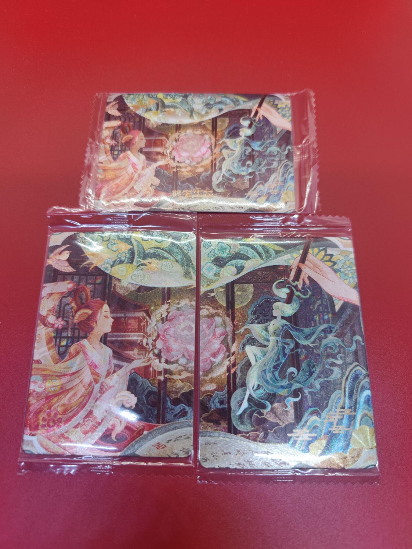 妖精的尾巴卡牌拍卖第二十三期(收拍品) 可可瑞听-妙笔生花-原封粗闪卡3张