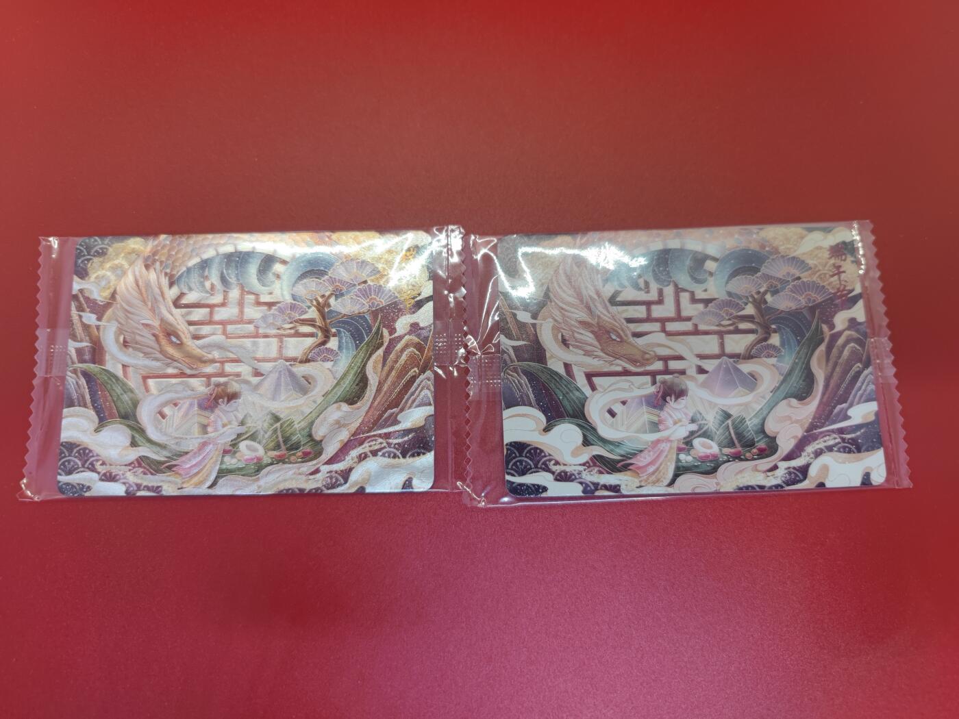 妖精的尾巴卡牌拍卖第二十三期(收拍品) 可可瑞听-端午节节日卡1 原封2张（一普一粗）