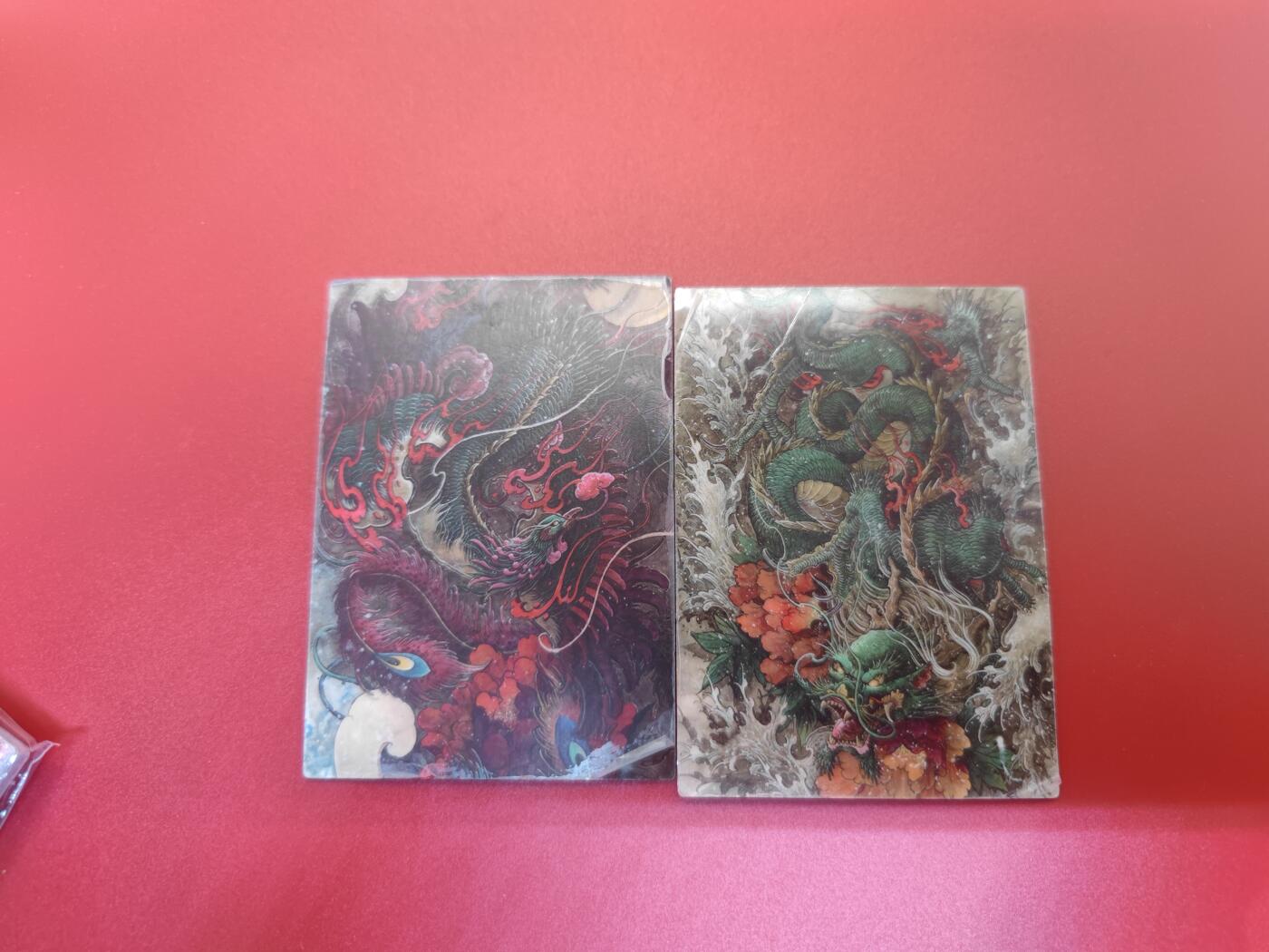 妖精的尾巴卡牌拍卖第二十三期(收拍品) 星宿文创-遇见锦鲤-龙凤特卡2张