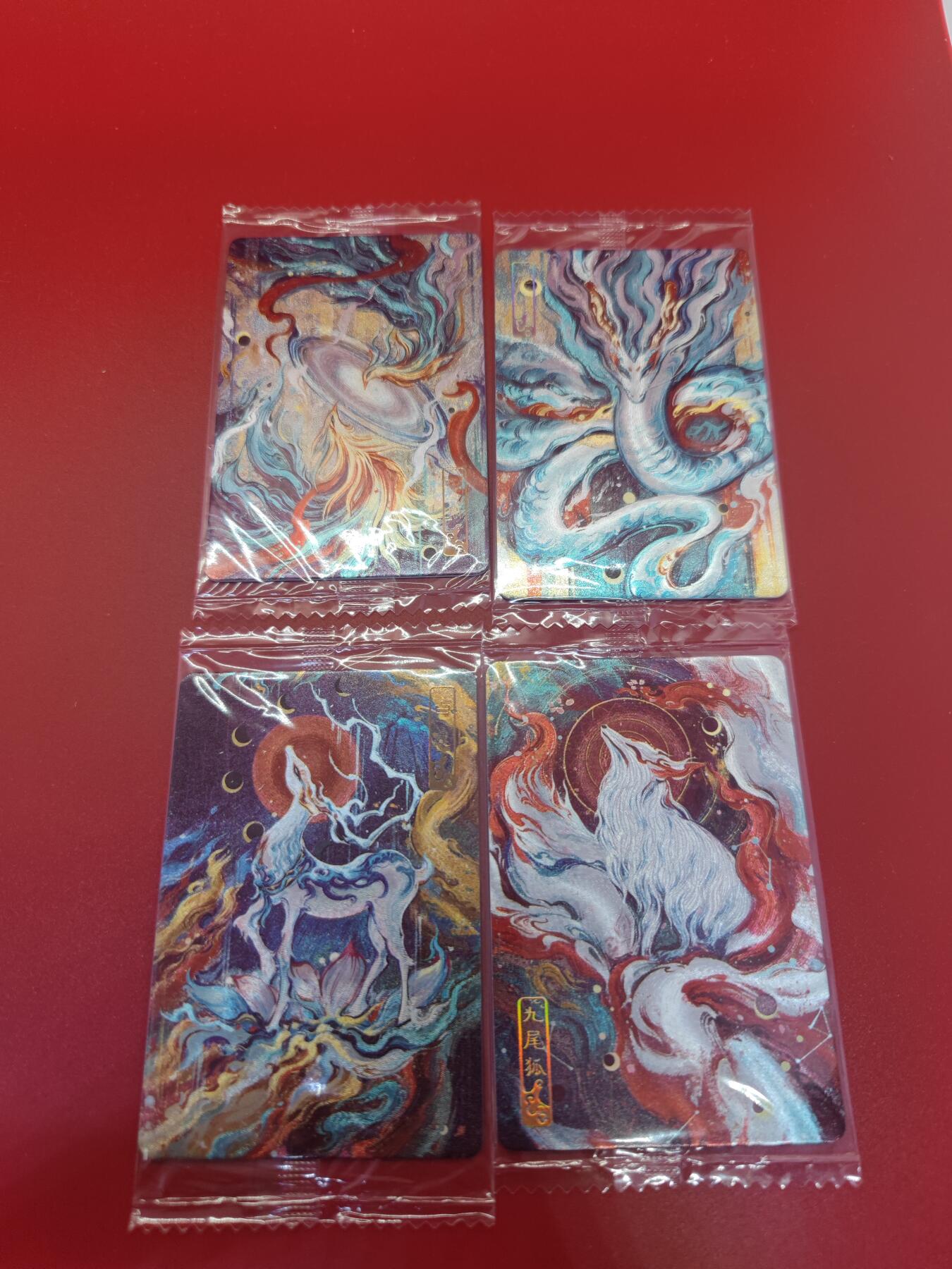 妖精的尾巴卡牌拍卖第二十三期(收拍品) 可可瑞听-上古神兽第一弹 原封粗闪卡4张