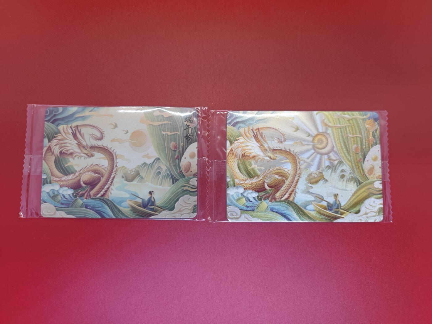 妖精的尾巴卡牌拍卖第二十三期(收拍品) 可可瑞听-端午节节日卡2 原封2张（一普一粗）