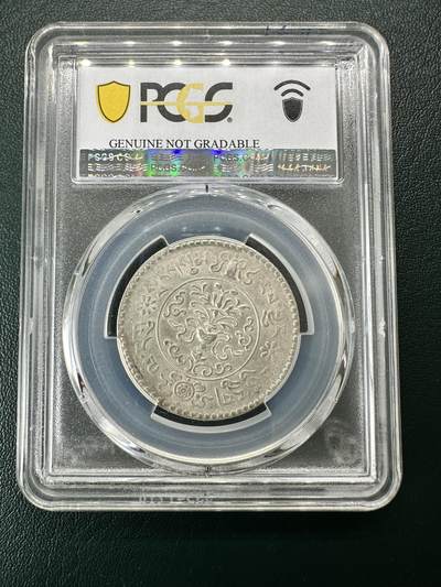 中国西藏桑松银币（九年模糊宝幢） 中国西藏桑松银币（九年模糊宝幢）