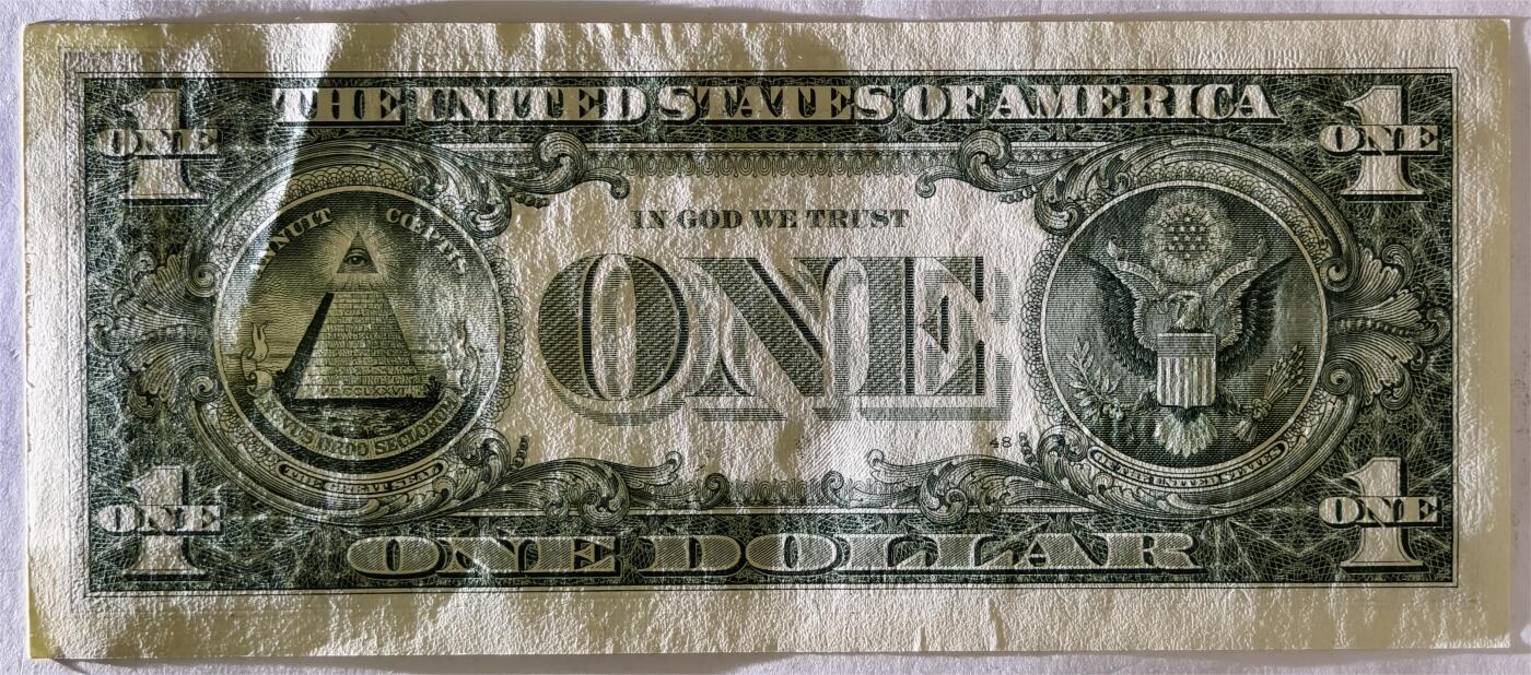 紫瑗钱币——第393期拍卖——纸币场 美国 2017年 C版 A序列 乔治·华盛顿 1美元 UNC-