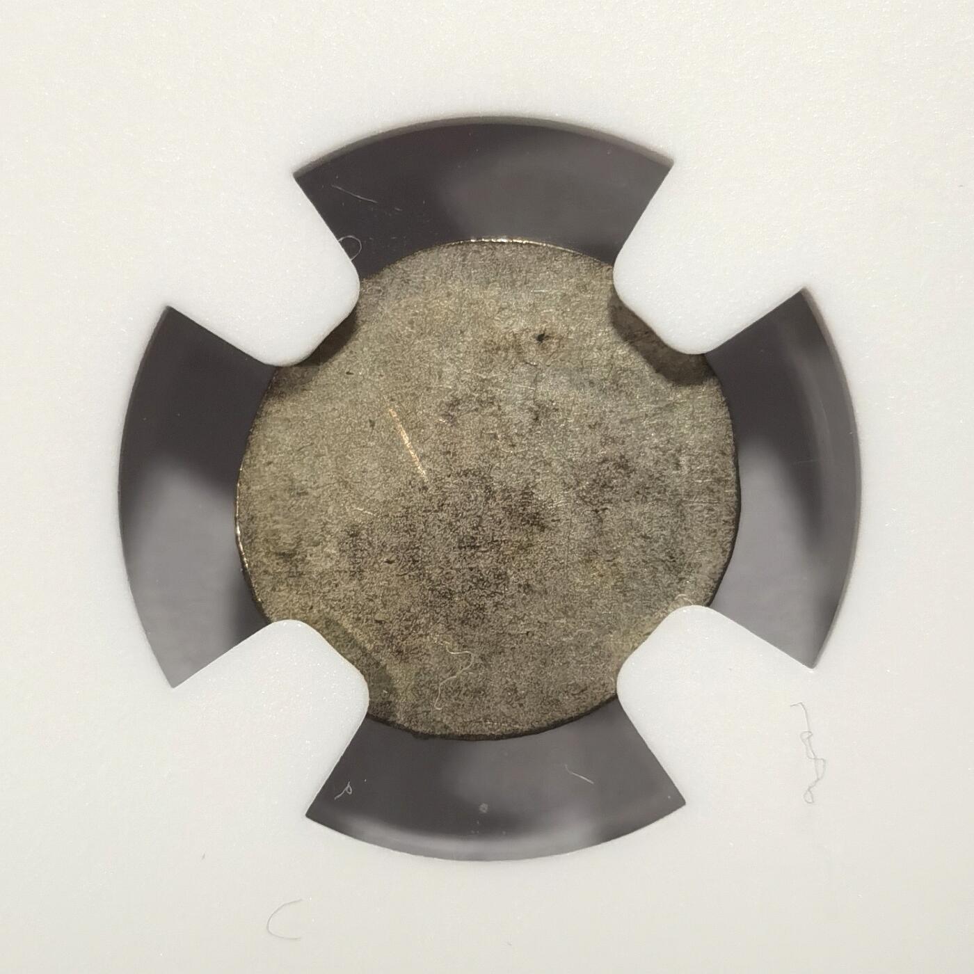 博洋堂“夏光旖旎”7月精品专场暨第085期（全场包邮） NGC MS65 冠军分！德国雷根斯堡1742年双钥匙1芬尼小银币