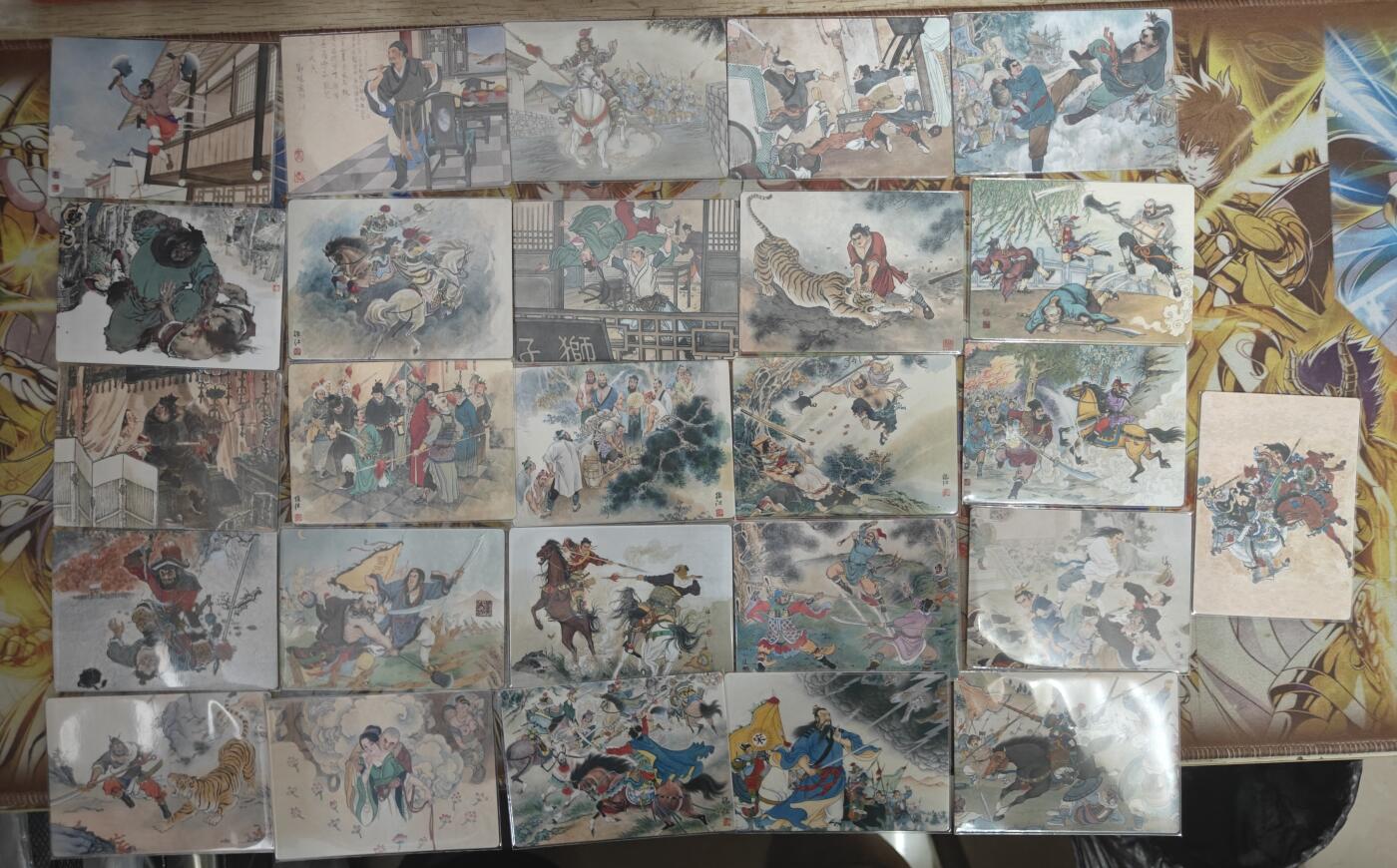 天玑星卡拍第四十四期《好多卡》持续收拍中 九轩文化  戴家样水浒剧情卡 26张 普卡工艺