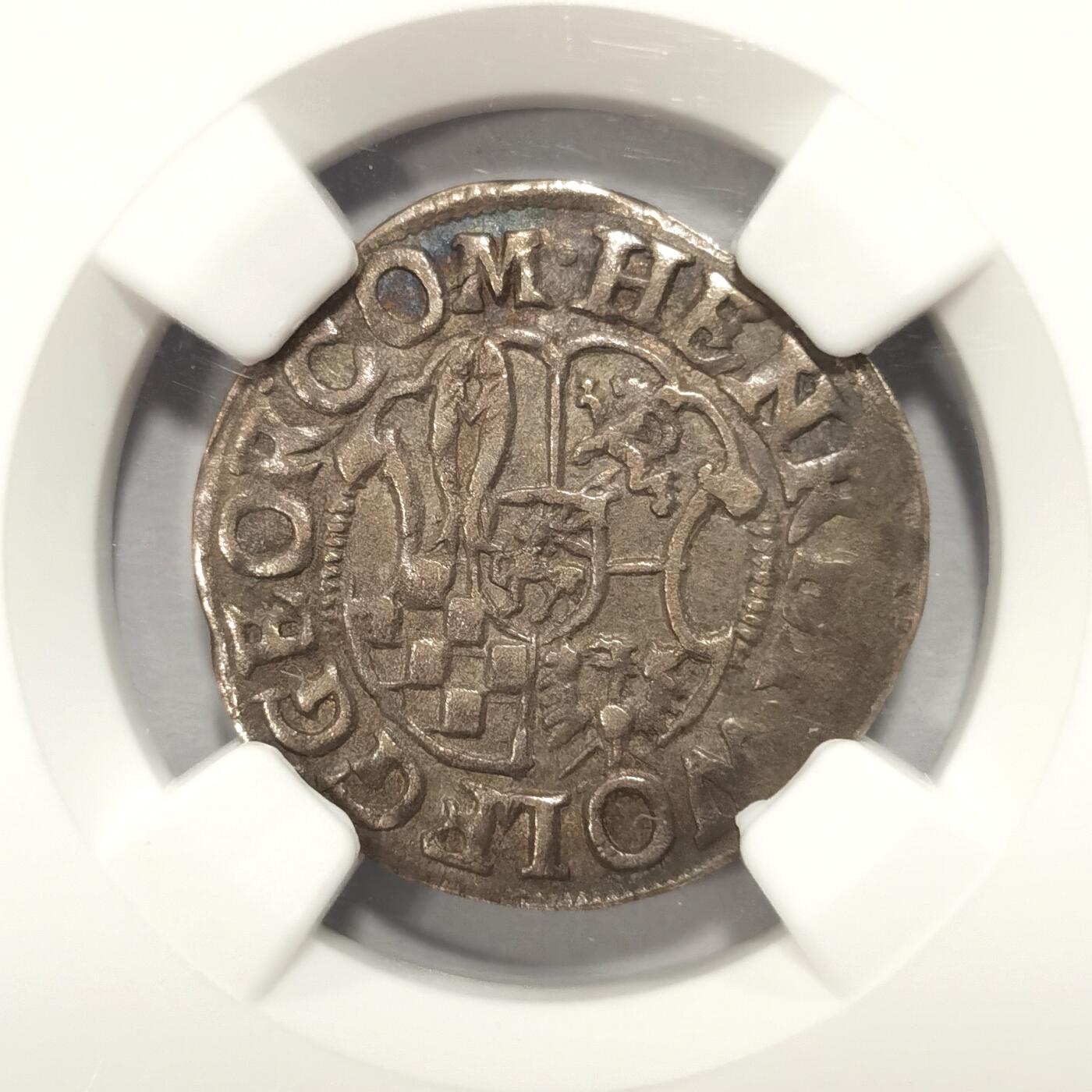 博洋堂“夏光旖旎”7月精品专场暨第085期（全场包邮） NGC AU53 亚军分！德国斯托尔贝格1614年1/24泰勒银币