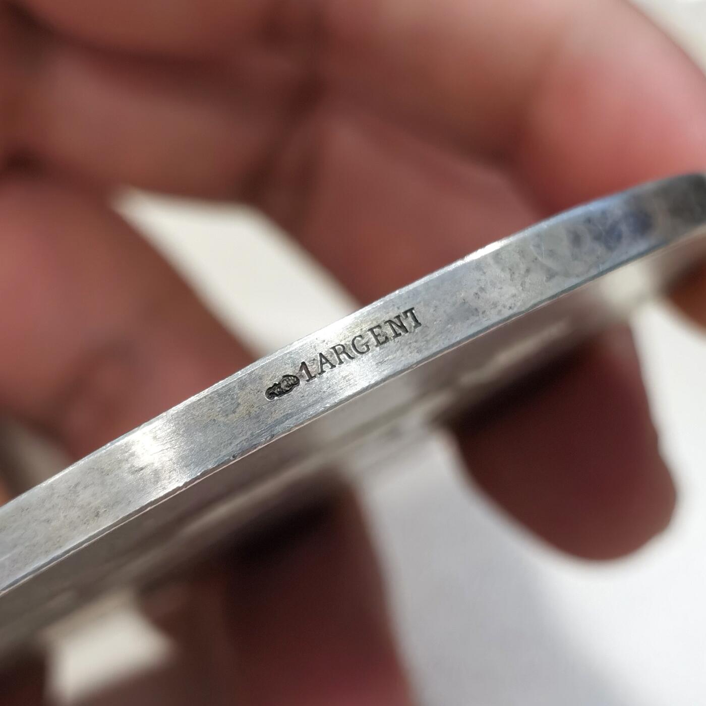 博洋堂“夏光旖旎”7月精品专场暨第085期（全场包邮） 1901年法国救赎银章（原盒），Georges Dupre作品，直径73mm，156g，边铭丰饶角+1ARGENT