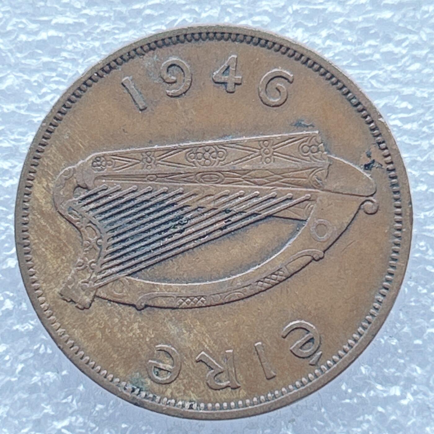 第一海外回流一元起拍收藏 散币专场 第104期 爱尔兰1946年1便士