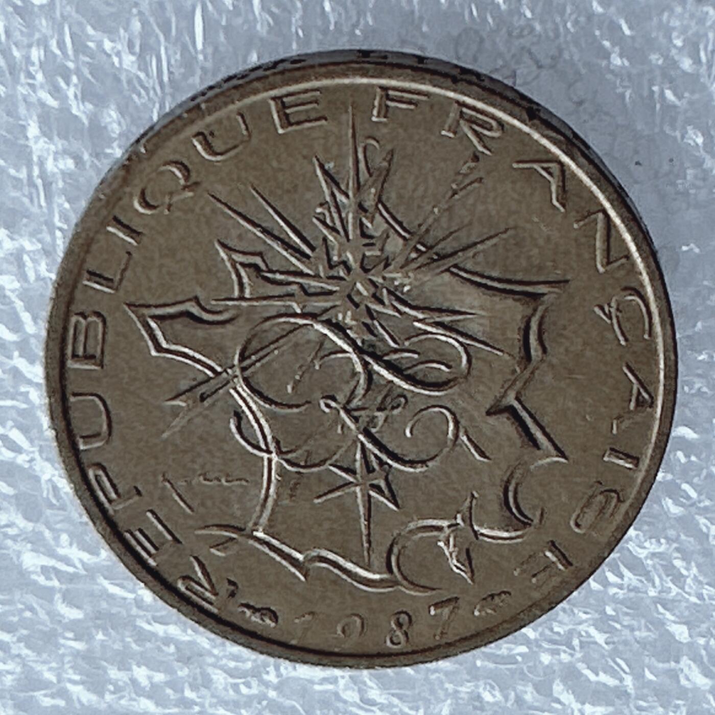 第一海外回流一元起拍收藏 散币专场 第104期 法国1987年10法郎 巴士底狱