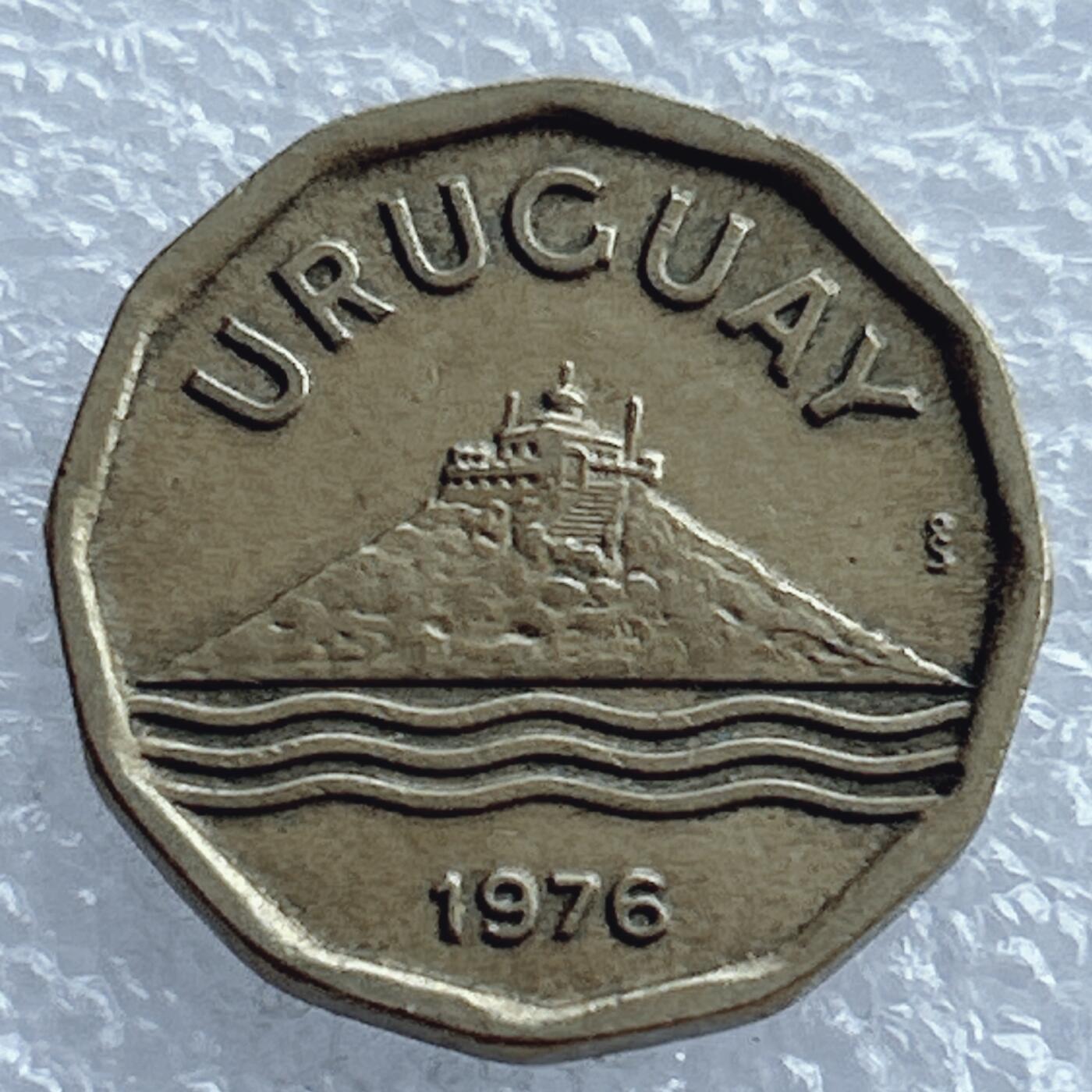 第一海外回流一元起拍收藏 散币专场 第104期 乌拉圭1976年20分