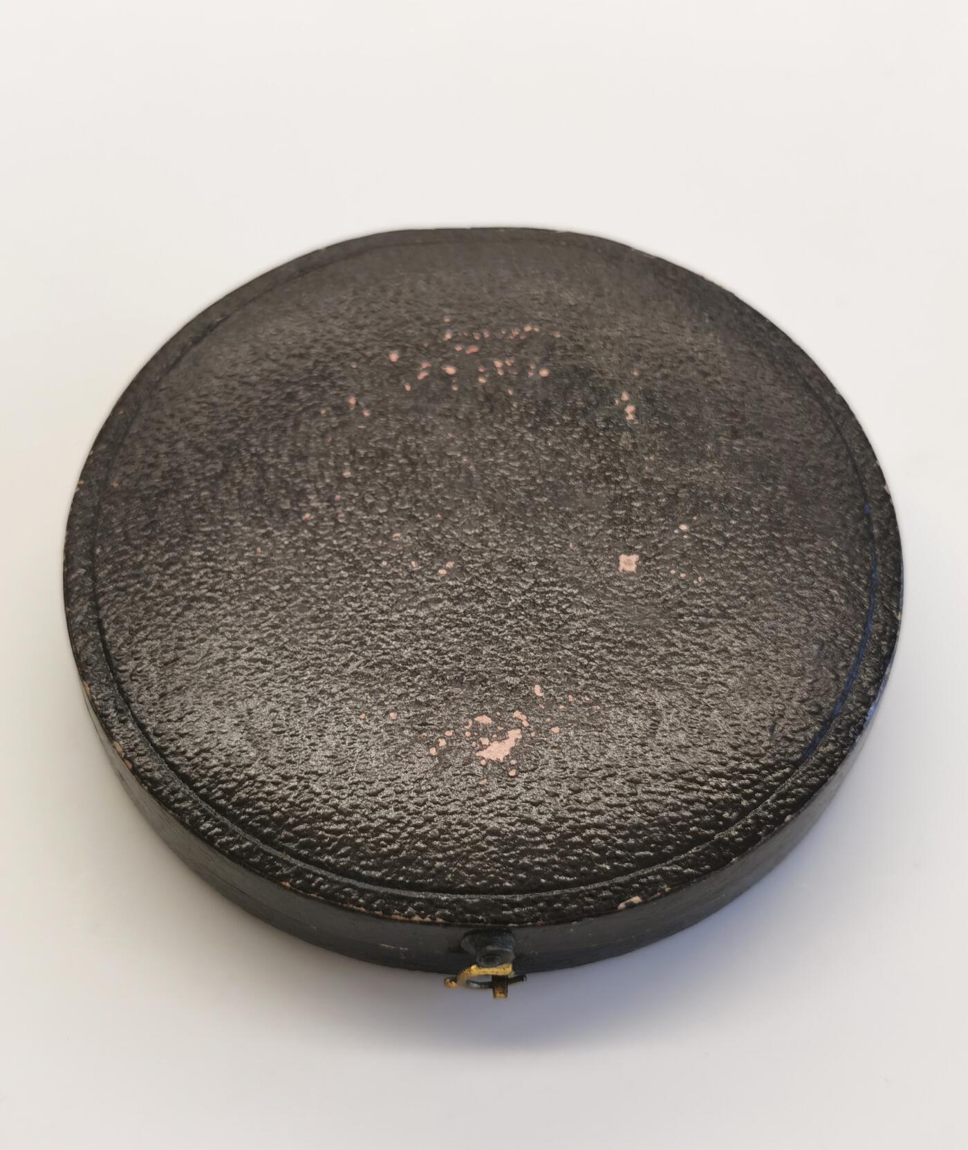 博洋堂“夏光旖旎”7月精品专场暨第085期（全场包邮） 1901年法国救赎银章（原盒），Georges Dupre作品，直径73mm，156g，边铭丰饶角+1ARGENT