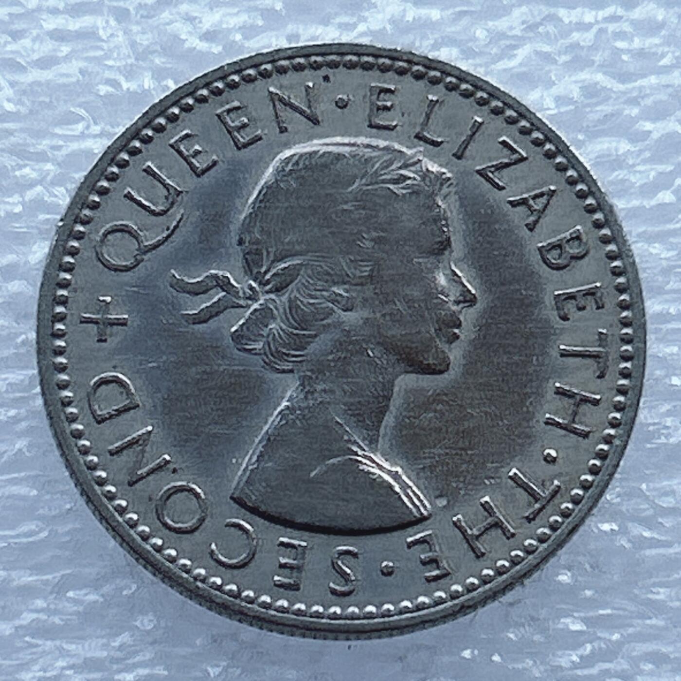 第一海外回流一元起拍收藏 散币专场 第104期 新西兰1958年1先令 伊丽莎白二世