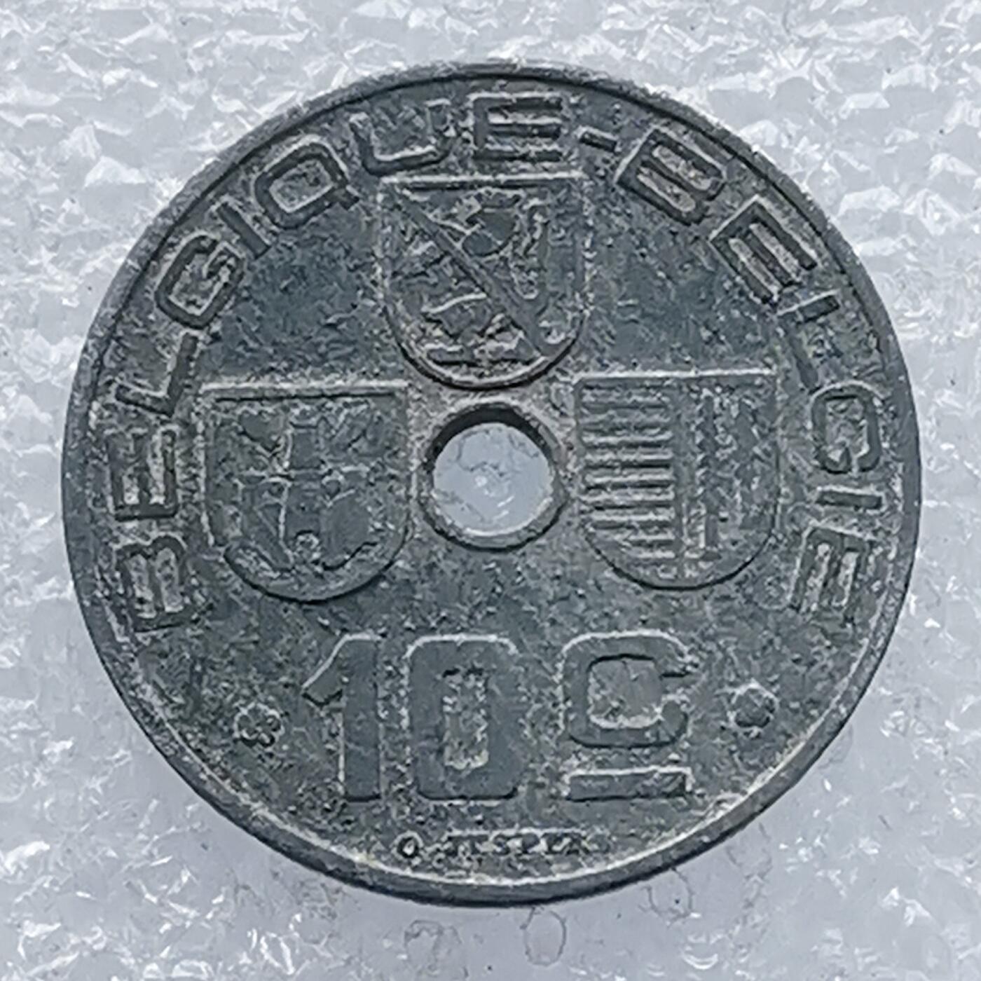 第一海外回流一元起拍收藏 散币专场 第104期 德占比利时1943年10分