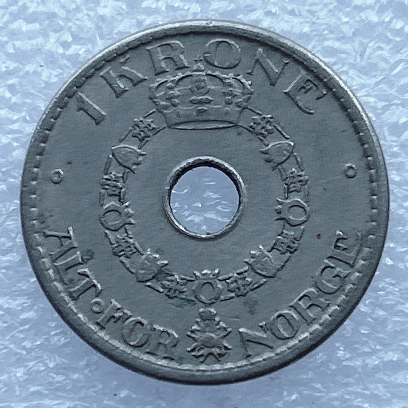 第一海外回流一元起拍收藏 散币专场 第104期 挪威1947年1克朗