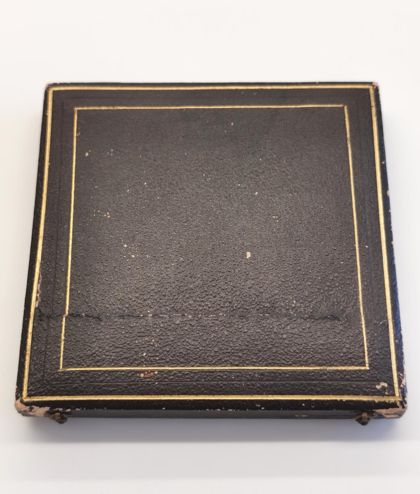 博洋堂“夏光旖旎”7月精品专场暨第085期（全场包邮） 1897年法国储蓄银行铜章（原盒），帕蒂（Patey）作品，直径72mm，156.7g，边铭丰饶角+BRONZE