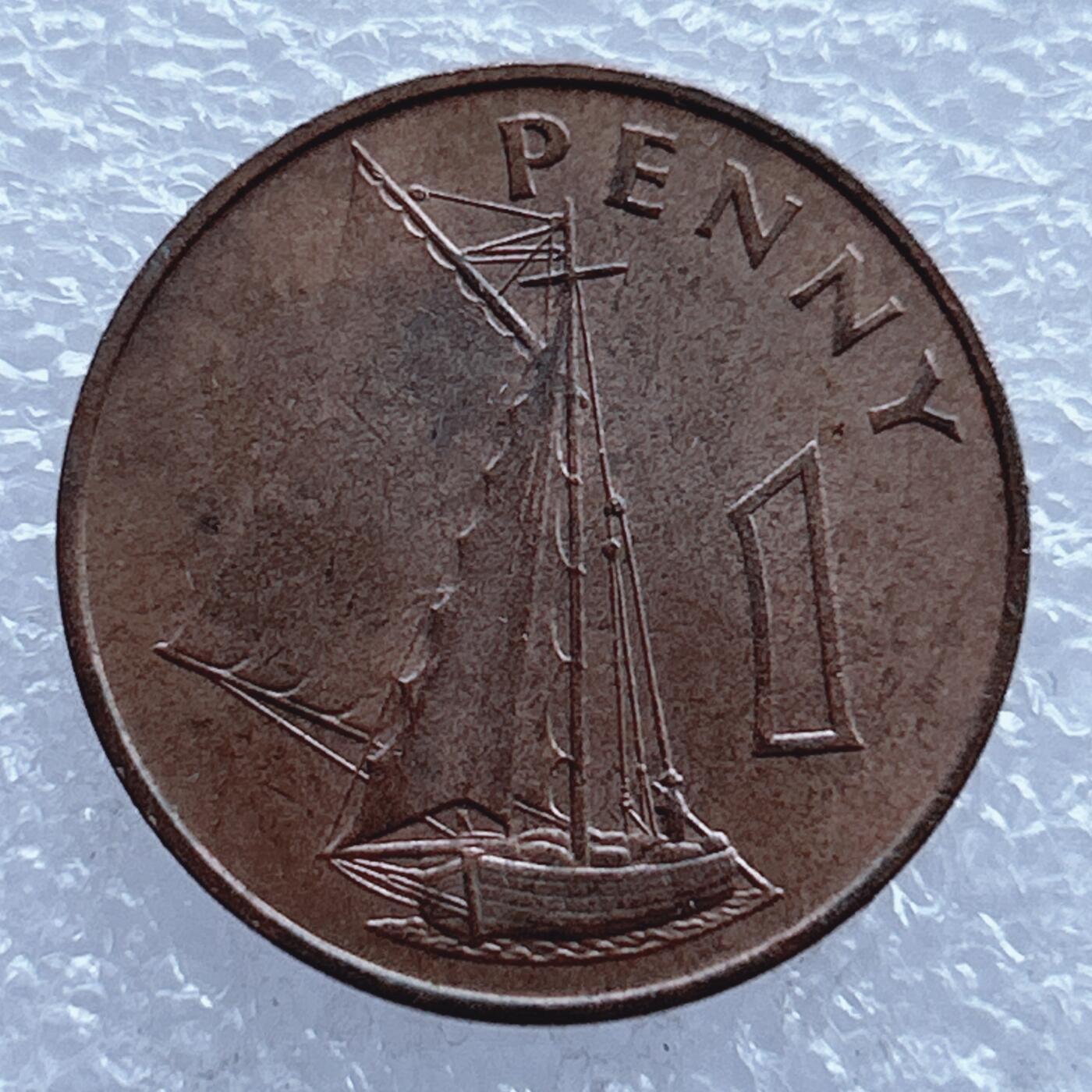 第一海外回流一元起拍收藏 散币专场 第104期 1966年英属冈比亚1便士铜币 伊丽莎白二世