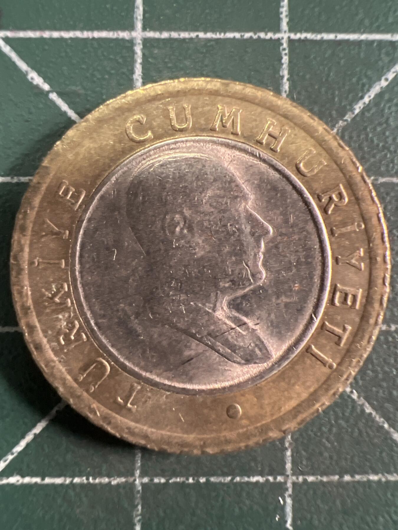 第664期 硬币专场 （无押金，捡漏，全场50包邮，偏远地区除外，接收代拍业务，本店十天发一次货） 土耳其50库鲁 双色