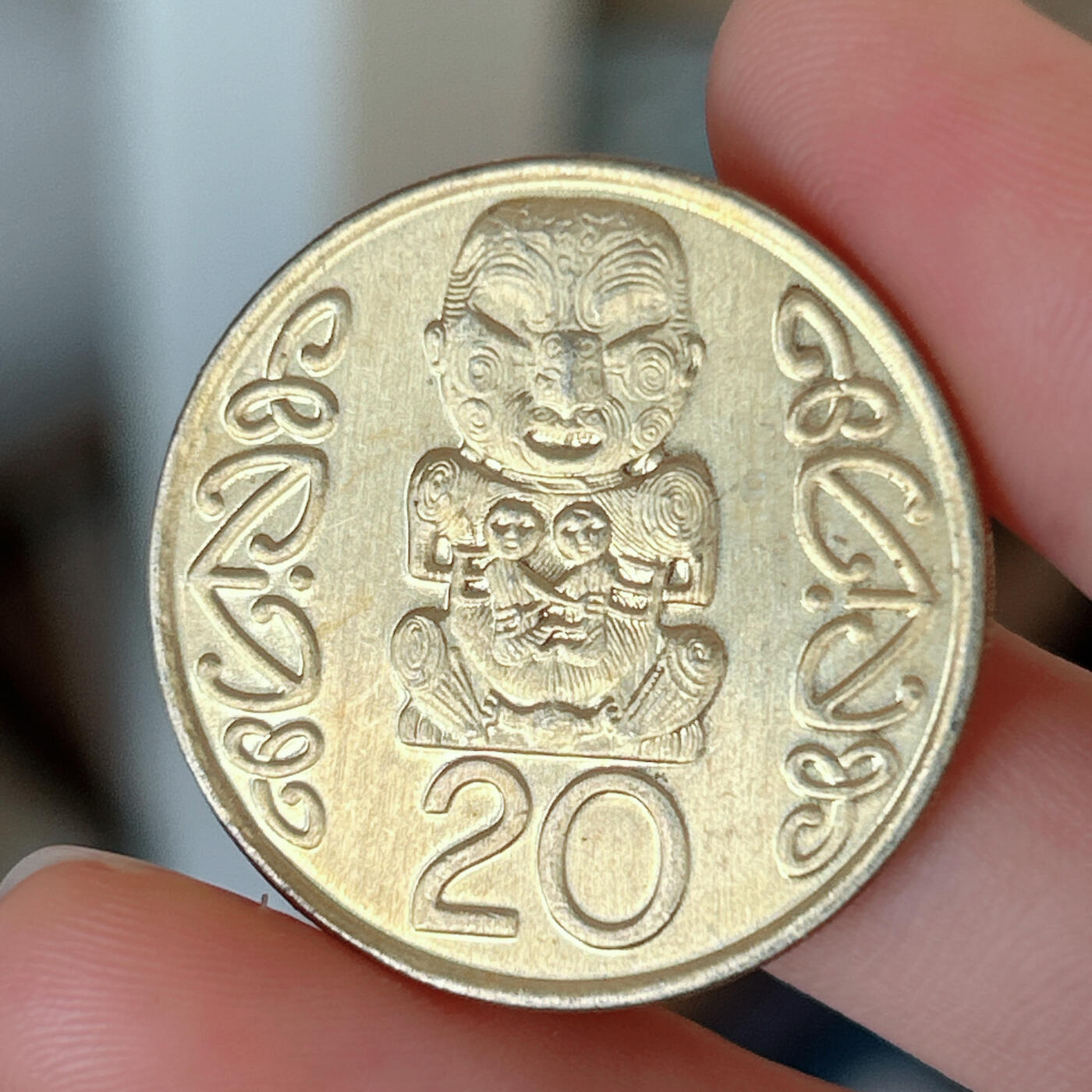 海外回流1元起拍小铺 各国钱币散币场 第14期 新西兰1990年20分镀金币