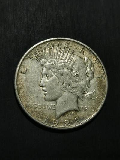 臻藏泉阁国内外钱币 - 美国和平鸽一美元银币