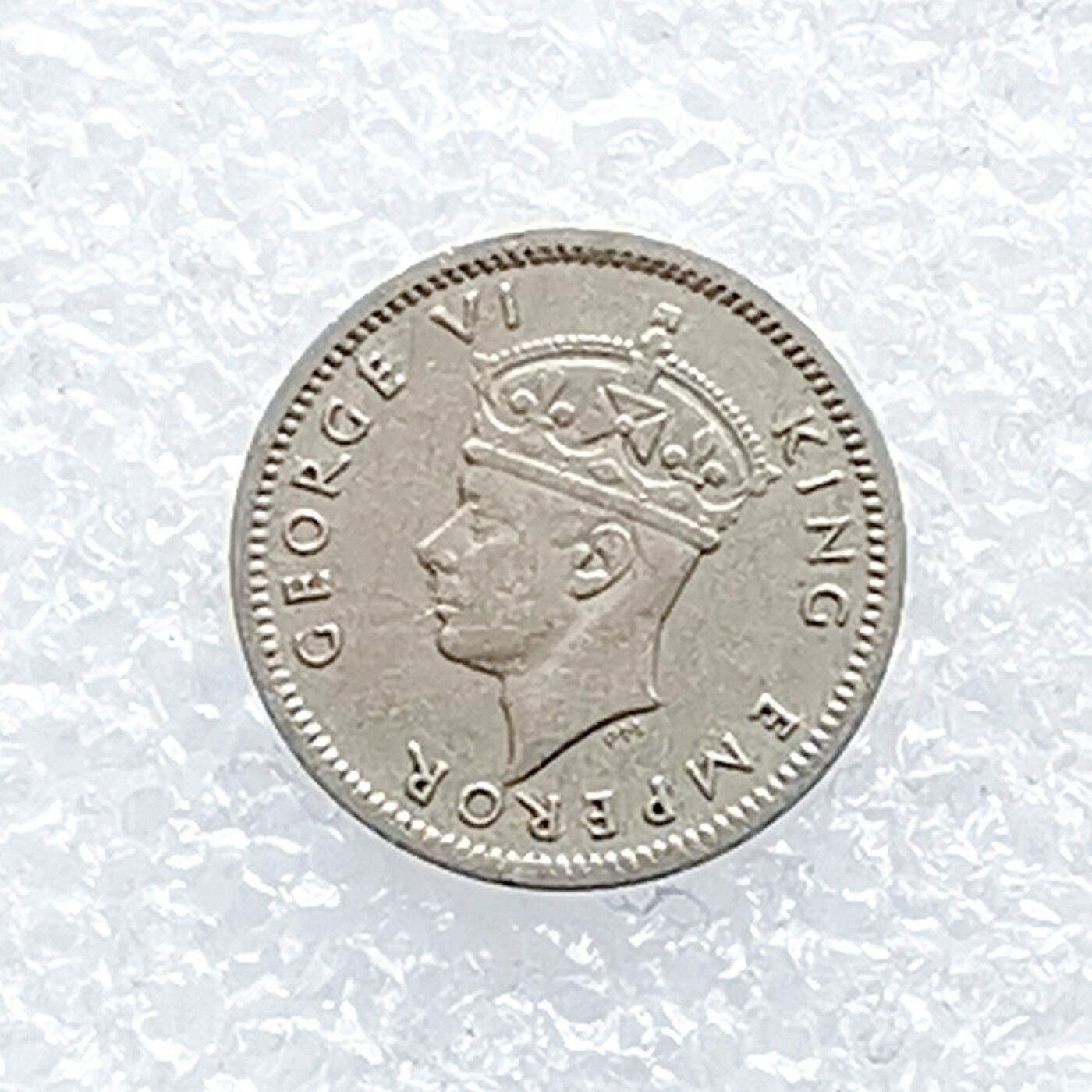 海外回流1元起拍小铺 各国钱币散币场 第14期 英属南罗德西亚1947年3便士