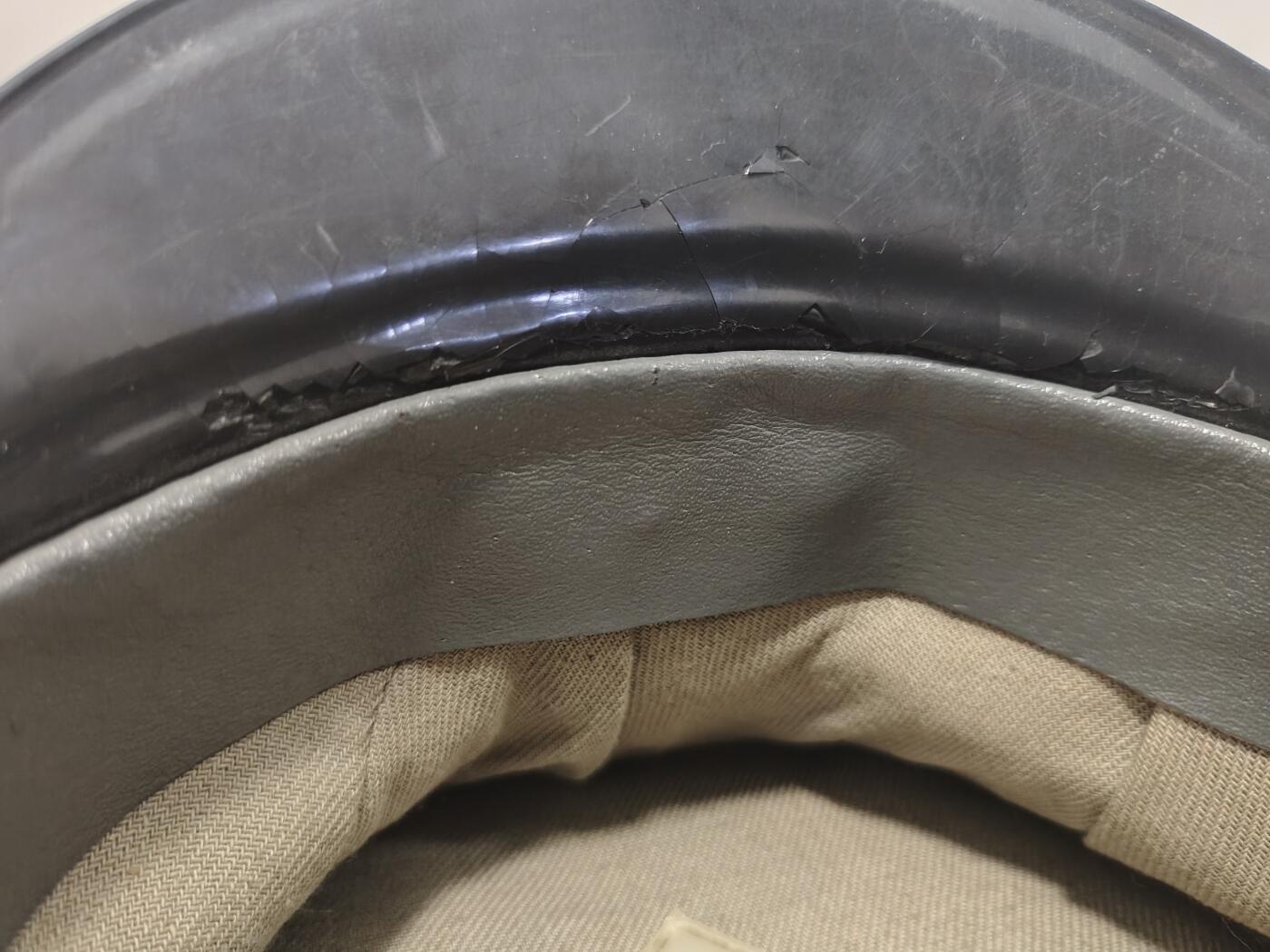 全场0元起拍 第178期 咸鱼国勋章拍卖专场 7月31日（周三）下午6：00开始 东德边防将官大檐帽 帽檐碎裂 56CM