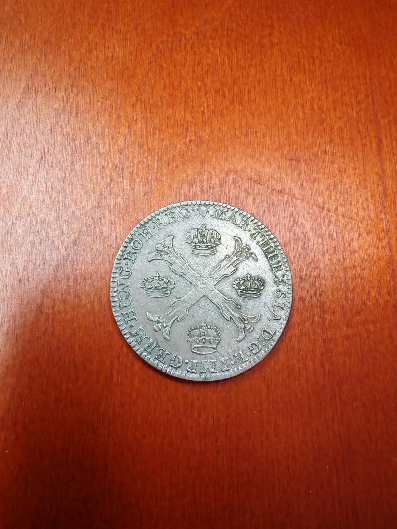 长老汇龙年精选第十三场拍卖 1762奥属尼德兰1克朗泰勒大银币，深打减重