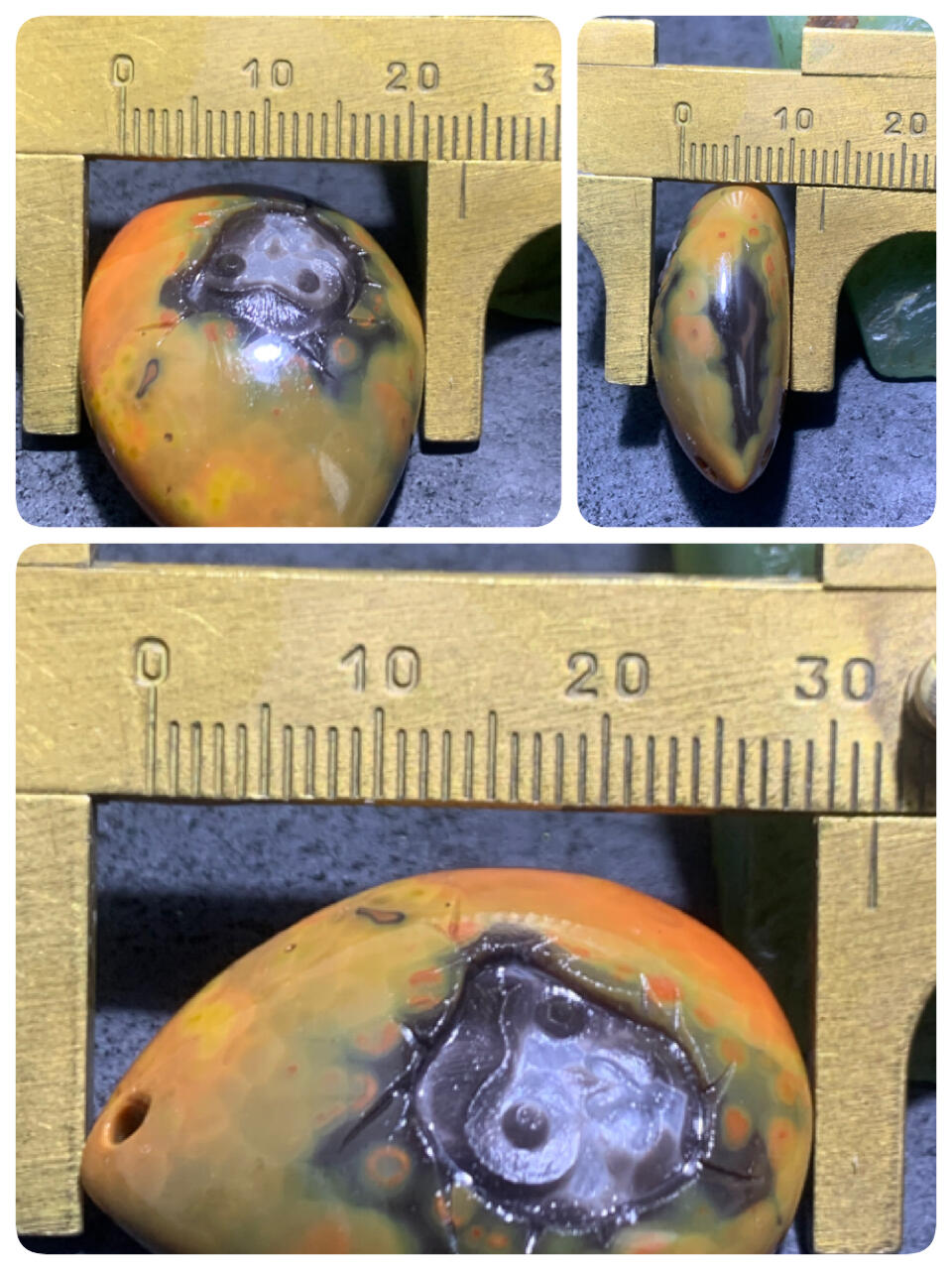 精美亚光战国红玛瑙手工俏色巧雕石破惊天灵猴吊坠一个，