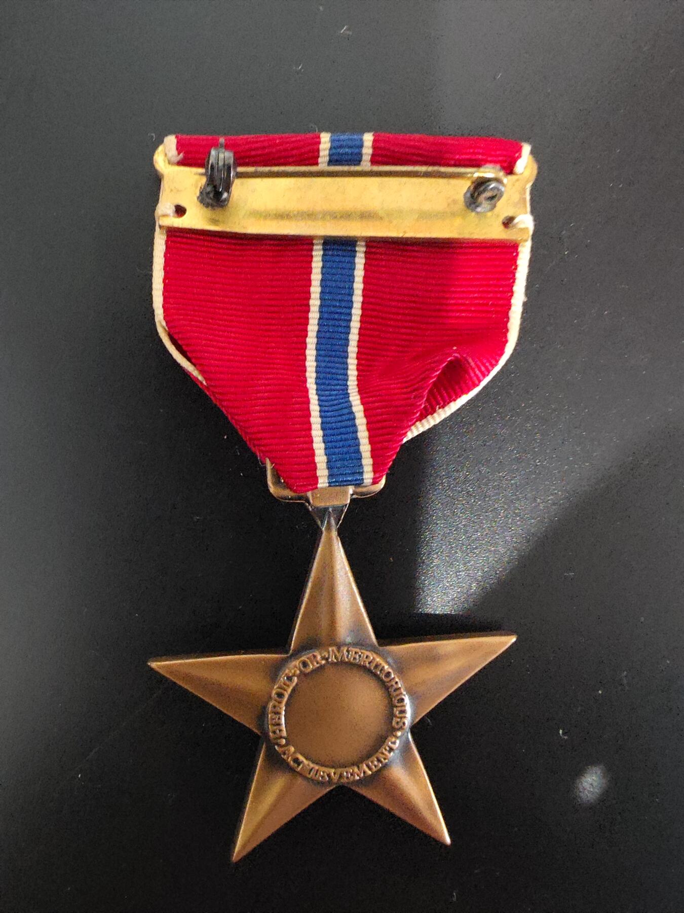 历代徽章28 二战美国铜星勋章