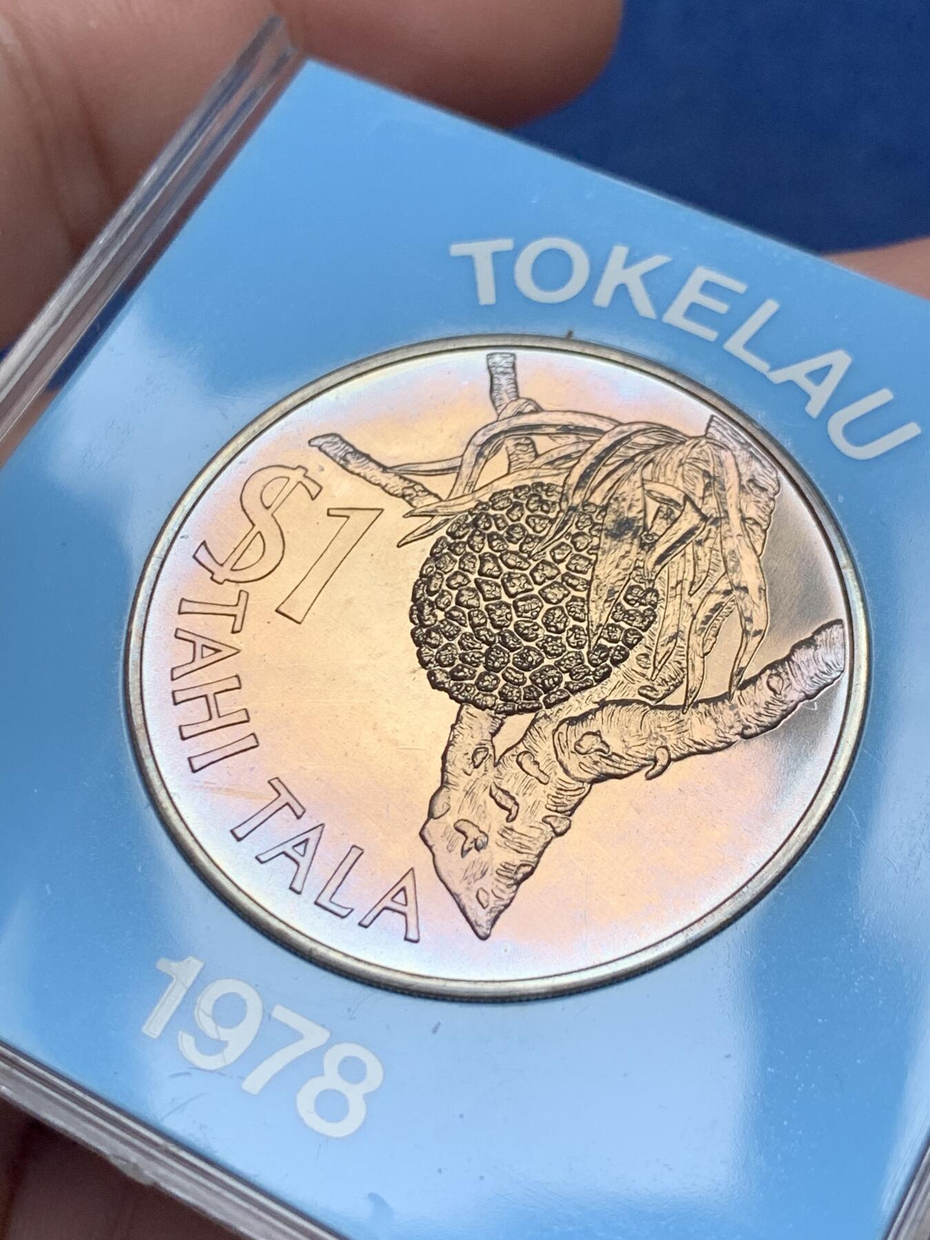 《竞宝斋》第292场- 周日，周一  2场连拍 （全场包邮） 托克劳1978年1元