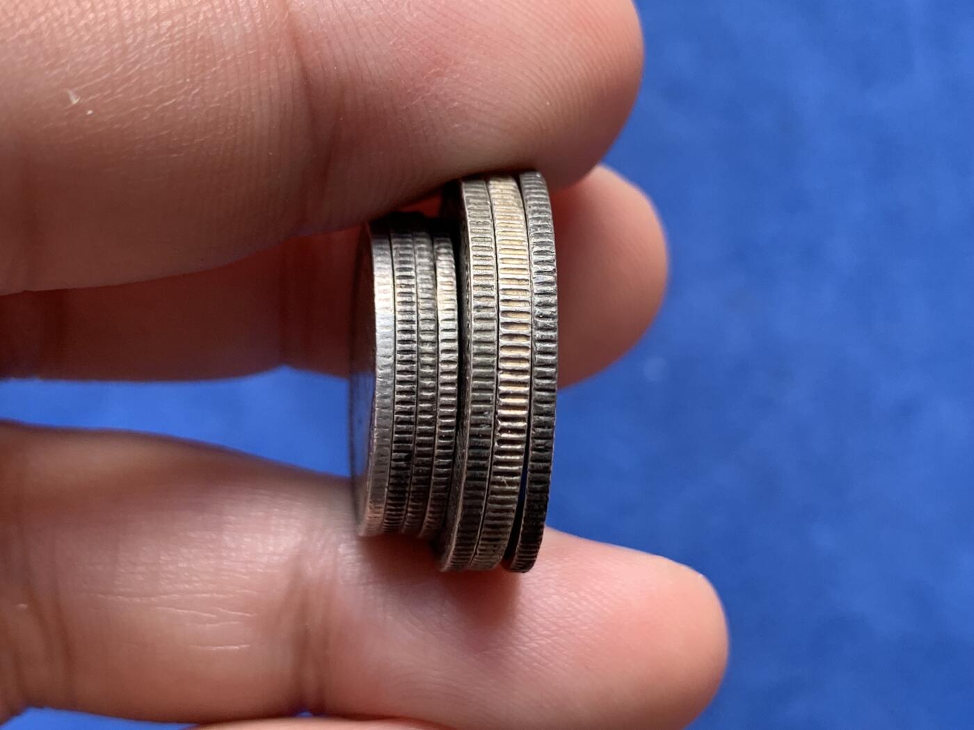 《竞宝斋》第292场- 周日，周一  2场连拍 （全场包邮） 7枚一组 英系银币 细节见图