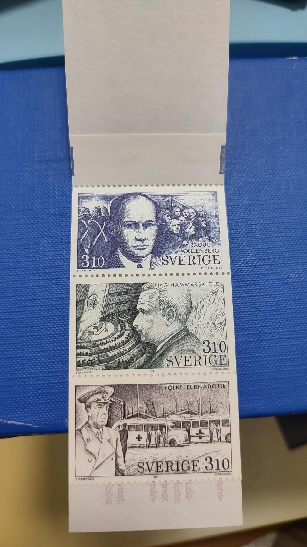一月邮币社第三十五期拍卖国际邮票专场 瑞典雕版小本