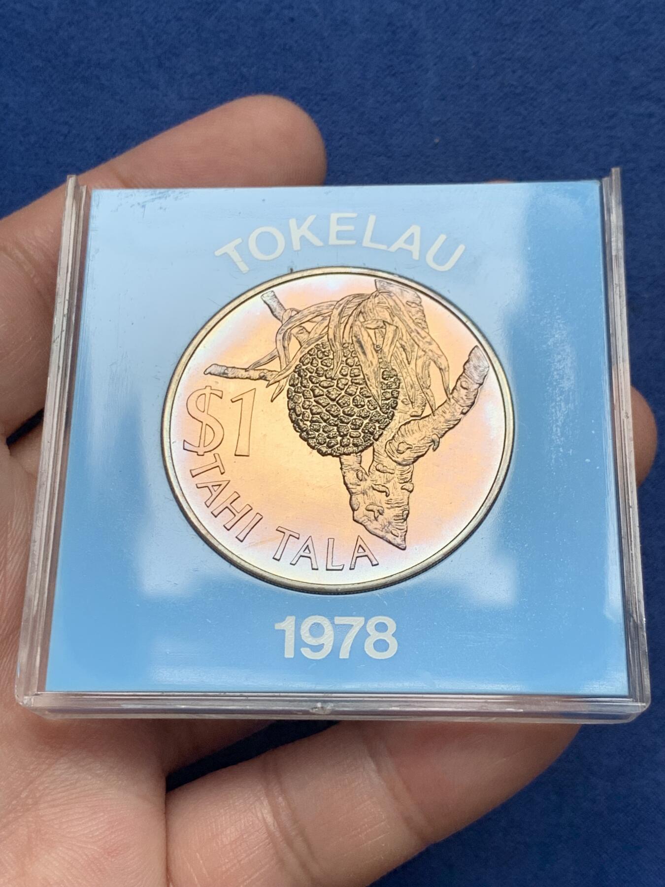 《竞宝斋》第292场- 周日，周一  2场连拍 （全场包邮） 托克劳1978年1元