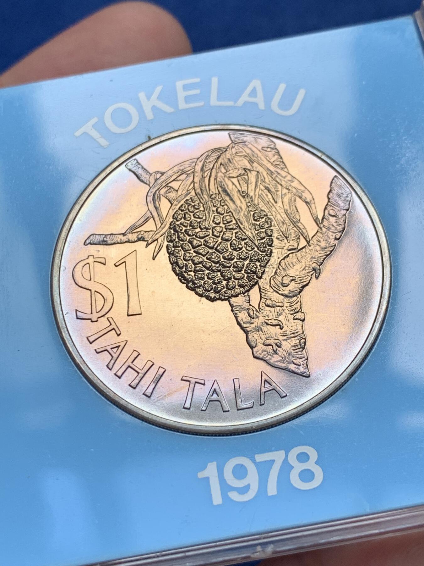 《竞宝斋》第292场- 周日，周一  2场连拍 （全场包邮） 托克劳1978年1元