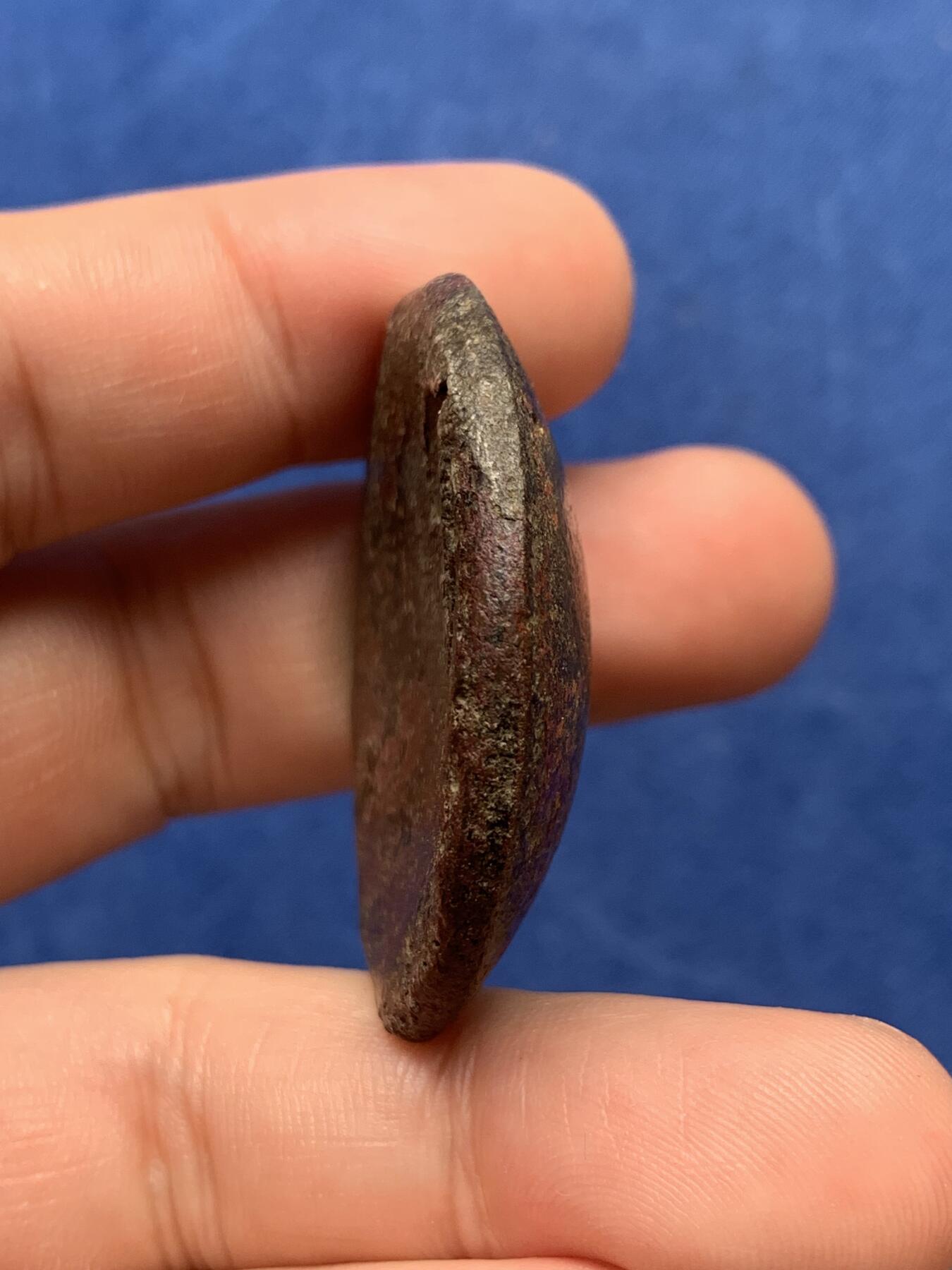 《竞宝斋》第292场- 周日，周一  2场连拍 （全场包邮） 泰北古国（兰纳王朝）银锭 掸泰语族（包括现今泰国的泰族）自古居住在中南半岛的北部nan tok银锭  16-18世纪 41.7毫米 64.5克