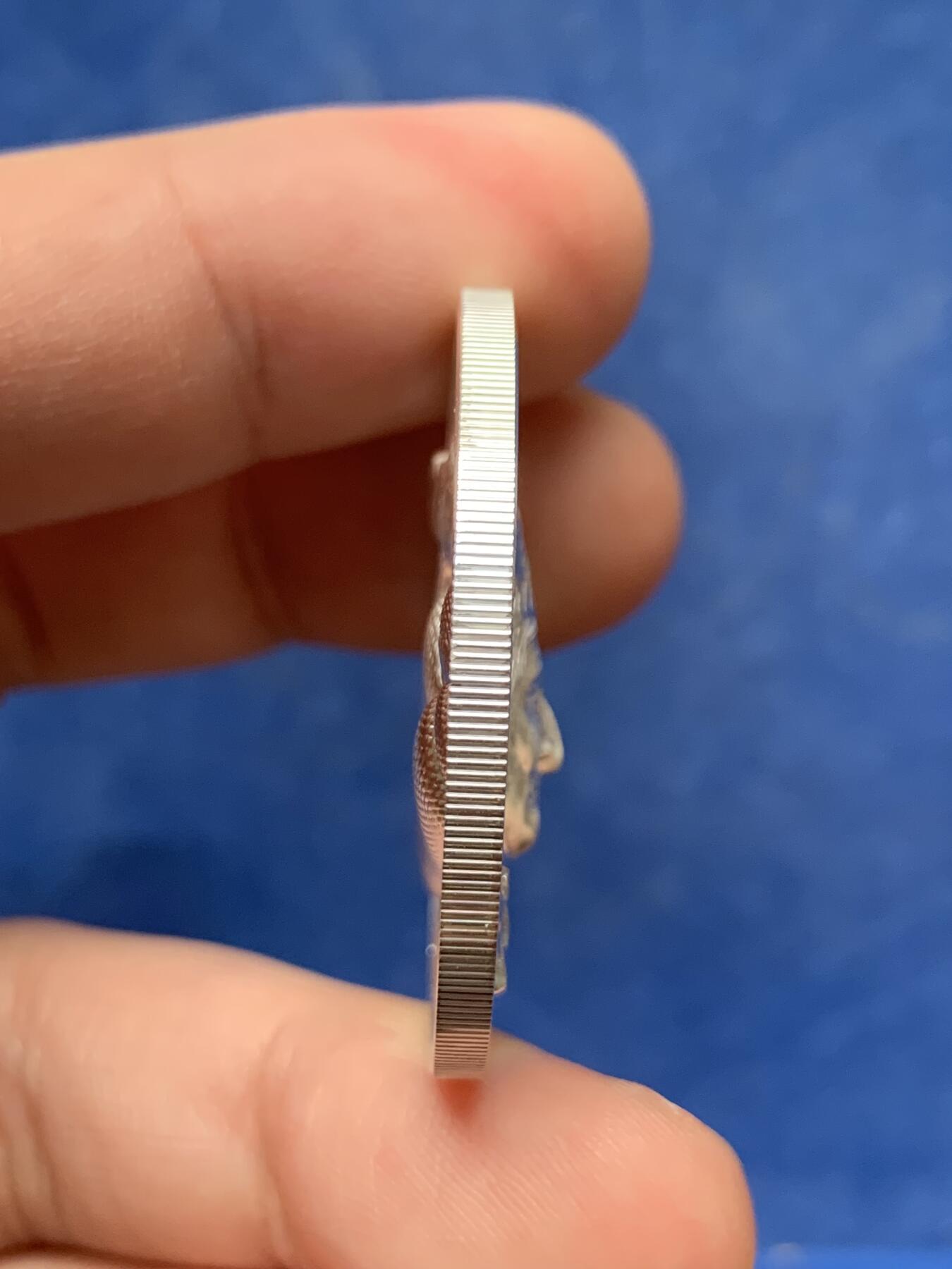 《竞宝斋》第292场- 周日，周一  2场连拍 （全场包邮） 美国2022年发行的印第安酋长系列2“杰罗尼莫”1美元纪念银币 1盎司 超高浮雕工艺 限量2500枚