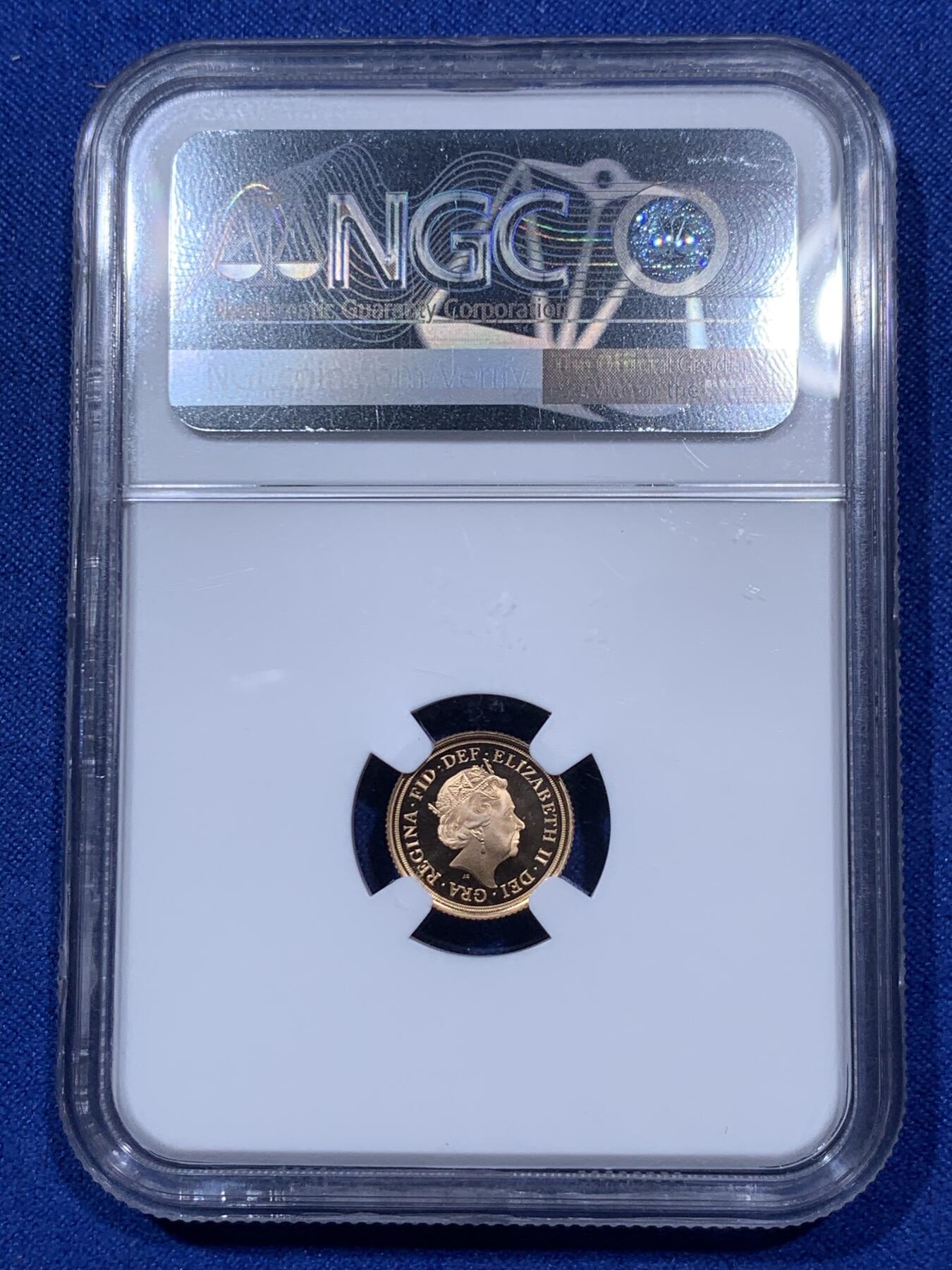 《竞宝斋》第292场- 周日，周一  2场连拍 （全场包邮） NGC PF69-70UC 英国 2020年 乔治三世200周年纪念索维林金币（4枚马剑金币套装总重30克，带钢琴漆木质原盒，限量600套，金价高企错过可惜！）