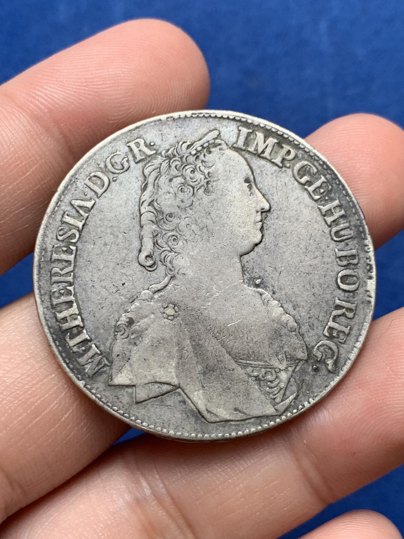 《竞宝斋》第292场- 周日，周一  2场连拍 （全场包邮） 奥地利1759年早期版原铸大奶妈 原味无洗 少见品种