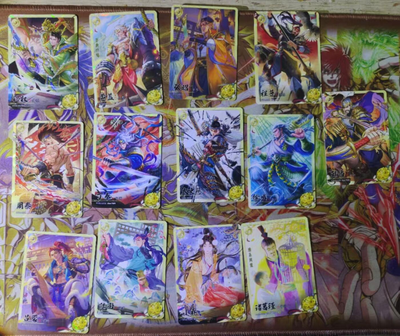 天玑星卡拍第四十四期《好多卡》持续收拍中 卡游三国 48张