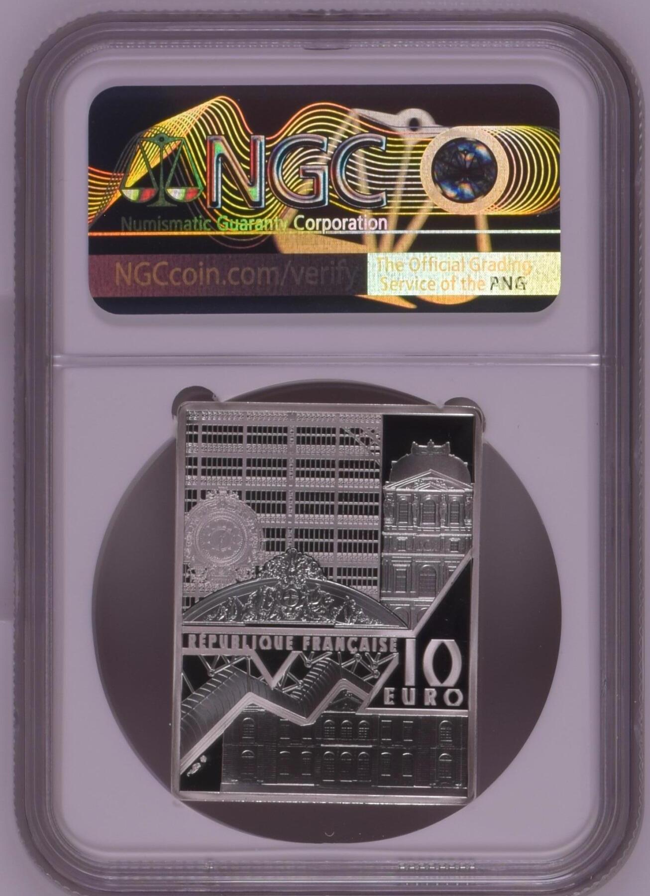 长老汇龙年精选第十四场拍卖 2020 France Van Gogh Self Portrait First Releases，盒证全，NGC PF70UC