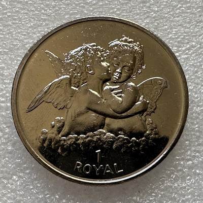 🌹外币初藏🌹🐯第53场 每周二四六晚8️⃣点 - 直布罗陀1998年小天使克朗币