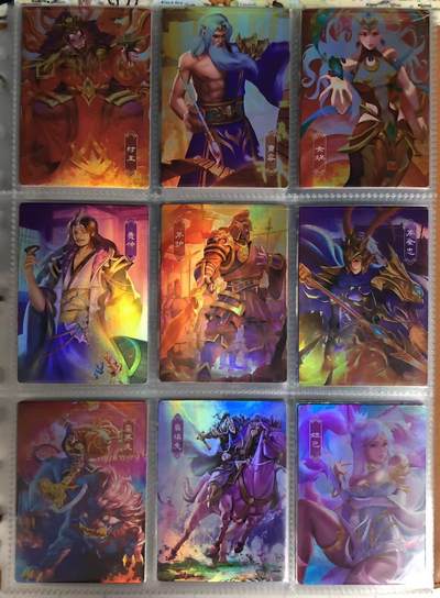 卡牌限时003专场 一卡间封神彩闪套卡，40主卡+9特卡全套，带全新卡册，卡套膜入册。