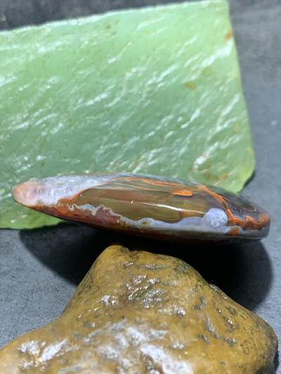 放福利！精美高玉化双色冰飘天眼纹战国红玛瑙吊坠一个 放福利！精美高玉化双色冰飘天眼纹战国红玛瑙吊坠一个