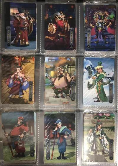 卡牌限时003专场 小浣熊2020重出江湖大卡全套，原袋出厂品相，108主卡+30恶人+1错版孙新，带全新卡册。