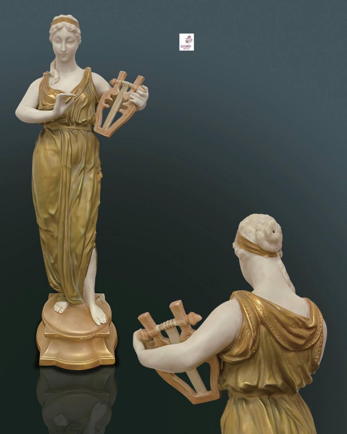 上海拍卖行2024年环球经典艺术品拍卖会 19th Century Royal Worcester“厄拉托女神”