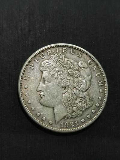 臻藏泉阁国内外钱币 - 美国摩根一美元银币