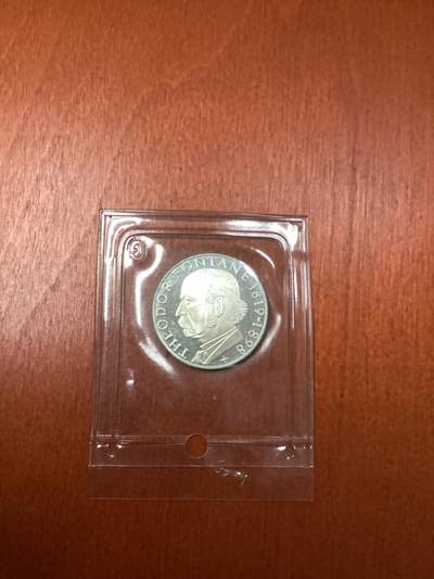 长老汇马年精选第十二场拍卖 - 1969西德芳丹诞辰150周年5马克银币，11.2克625银