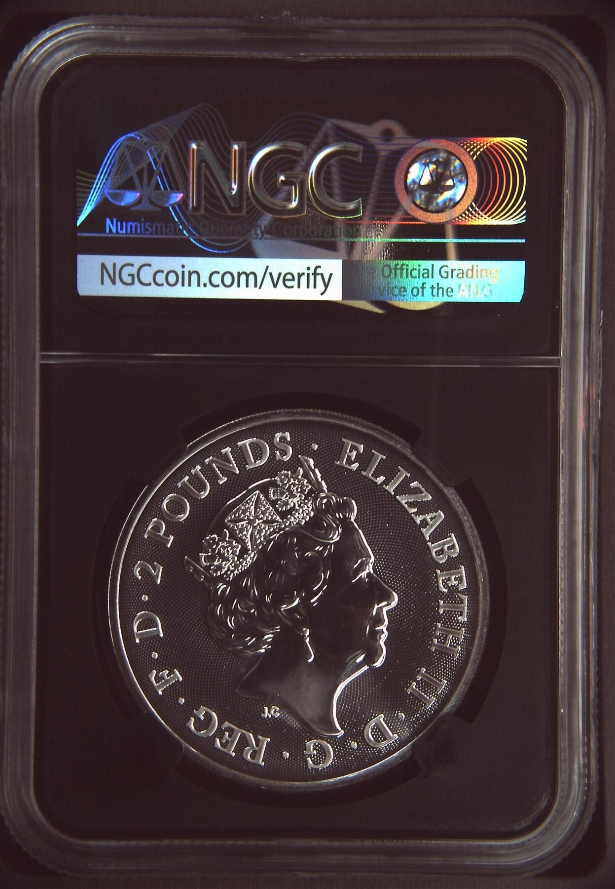 长老汇龙年精选第十四场拍卖 2018 G.Britain Trafalgar Square First Releases Lankmarks of Britain，NGC MS69，重新上拍，被人退货